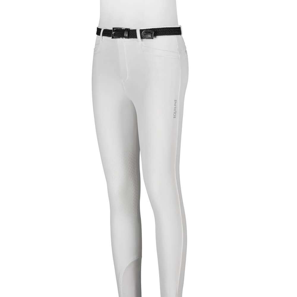 Pantalon JAKLINK blanc - fille