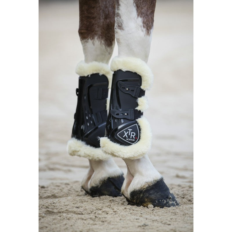 Guêtres XTR mouton synthétique à boutons