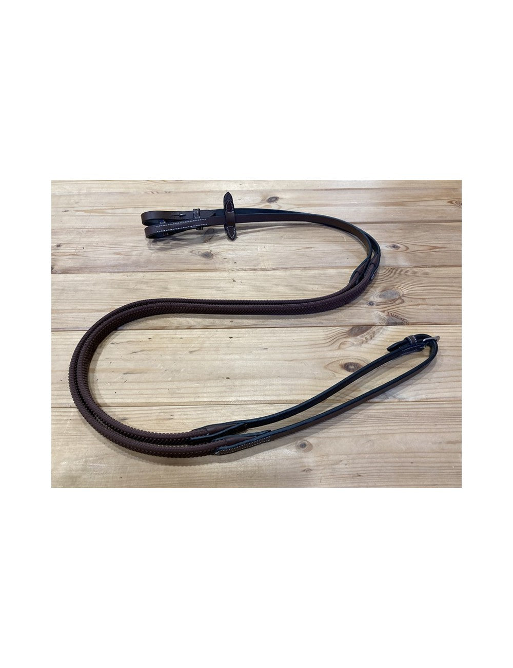 Rênes caoutchouc 1/2