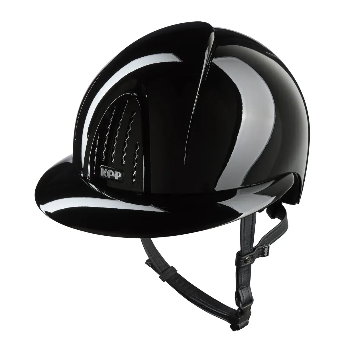 Casque KEP "Smart Nova" noir polish visière polo
