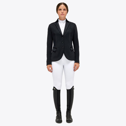 Veste de concours Cavalleria Toscana "All-over" Perforée - noire