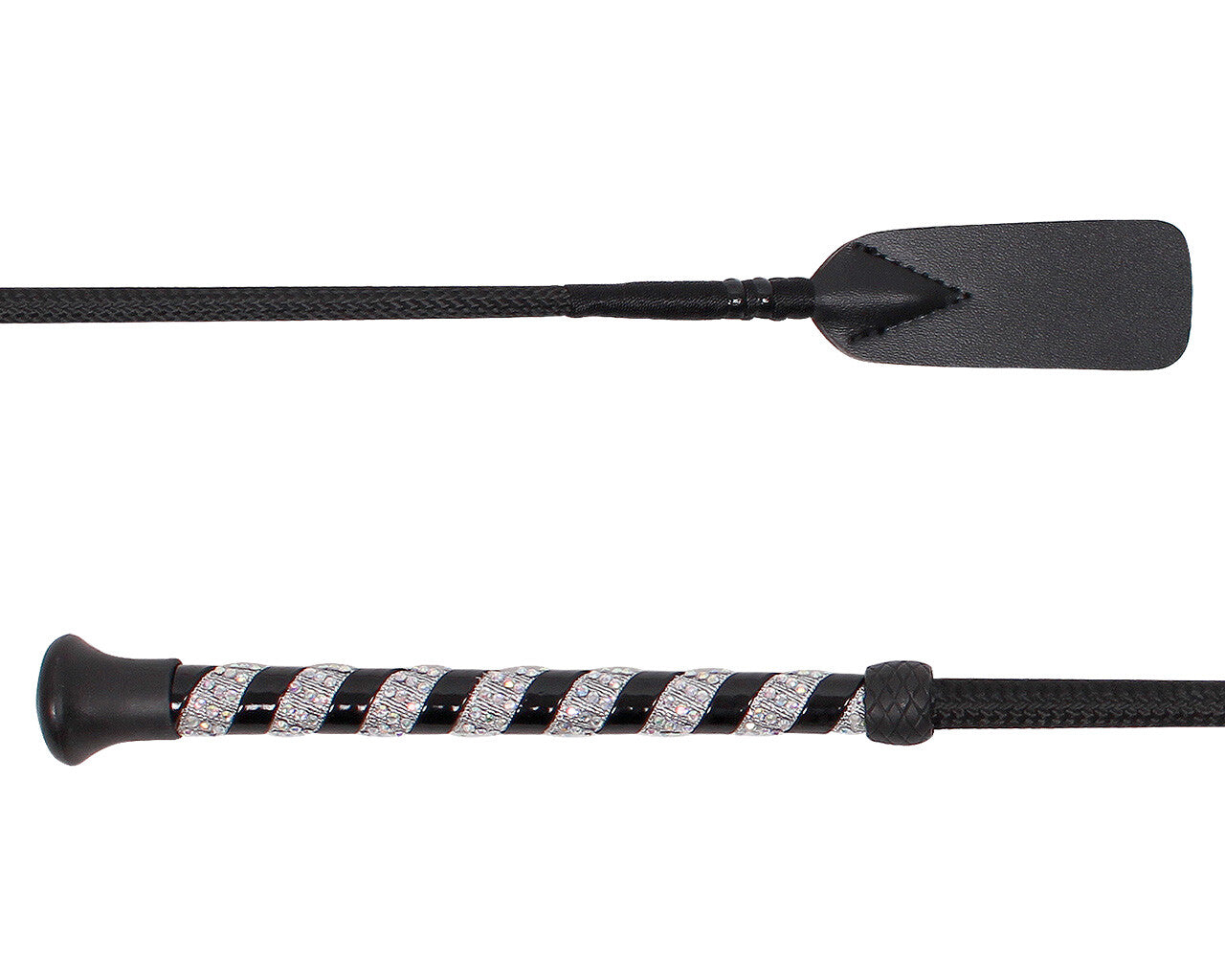 Cravache de saut QHP "Crystal"