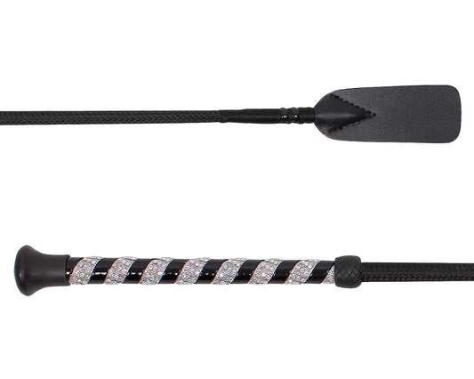Cravache de saut QHP "Crystal"