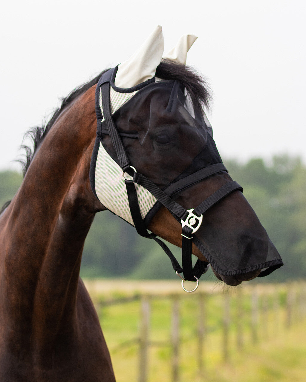Bonnet anti mouche avec clapet de nez détachable QHP