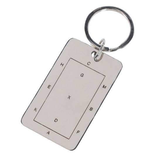 Porte clé "carré de dressage"