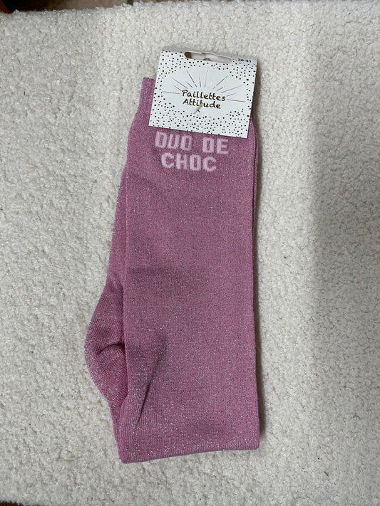 Chaussettes Paillettes "Duo de choc"