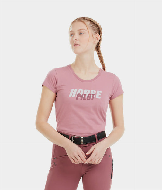 T-shirt Horse Pilot "Team"24 -Femme
