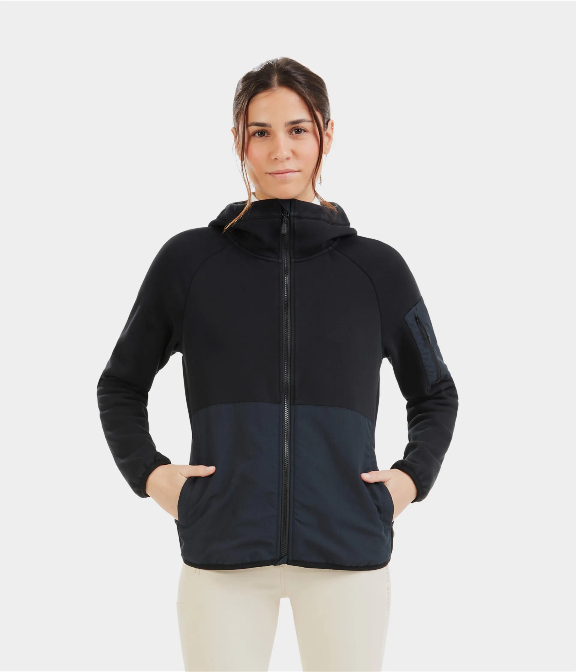 Sweat Polaire Cavallo Femme - Gris/kaki - Taille 10 - Neuf Avec étiquette