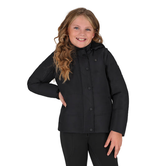 Blouson QHP 2 en 1 avec manches amovibles Noir - enfant (Copie)