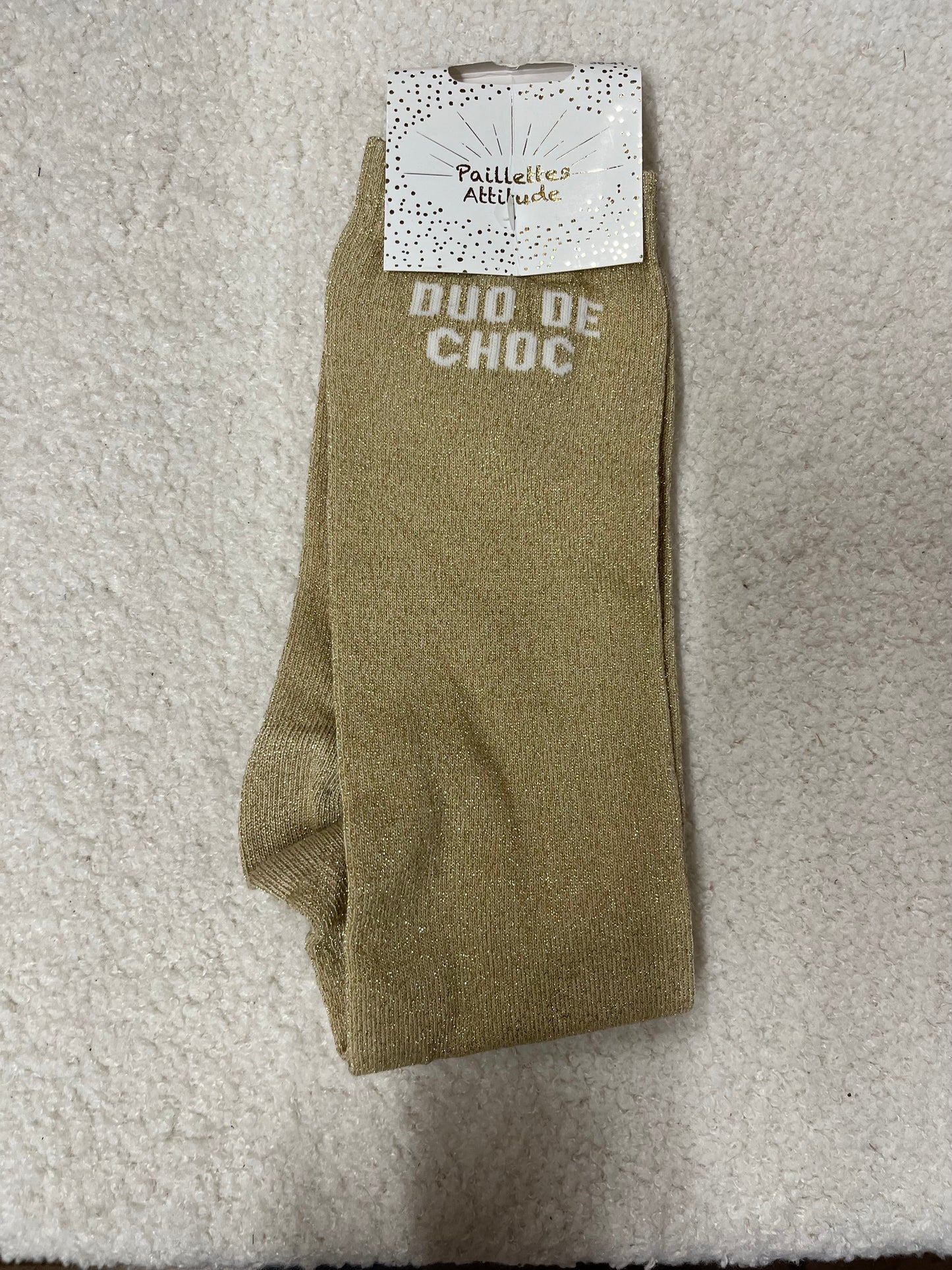 Chaussettes Paillettes "Duo de choc"