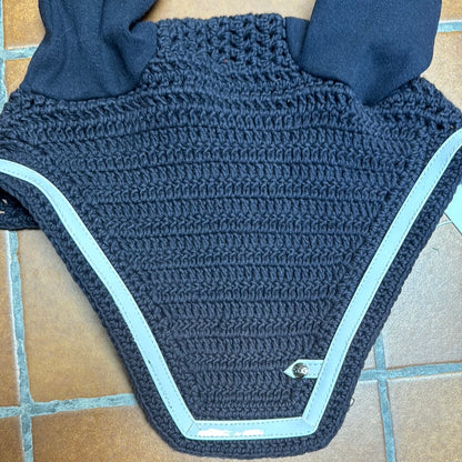 Bonnet Silver Crown Marine avec contours blancs