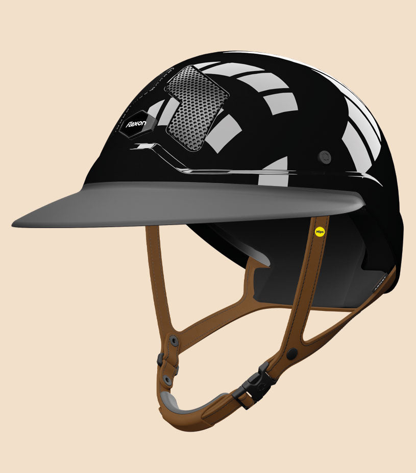 Casque Flex-on "Armet Angel Star" Mips jugulaire marrron