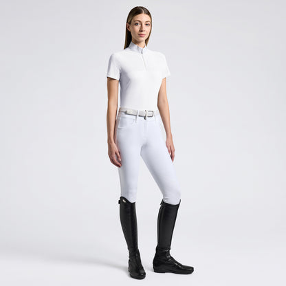 Polo de concours Cavalleria Toscana MC "Perforated jersey insert" - Femme
