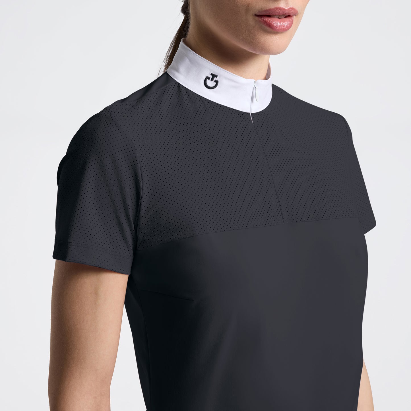 Polo de concours Cavalleria Toscana "Perforé" - femme