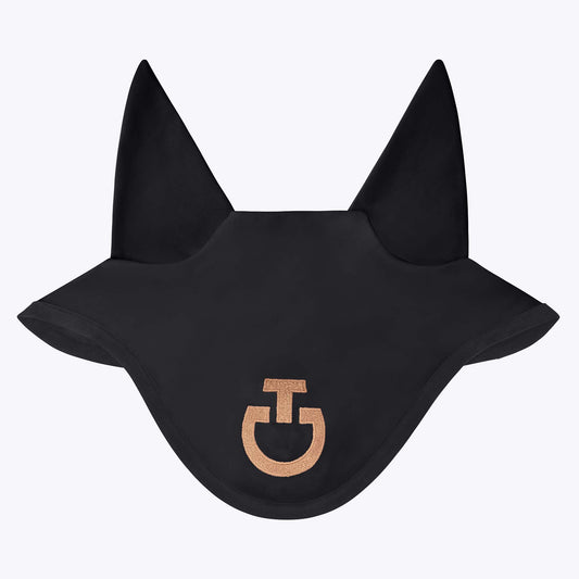 Bonnet Cavalleria Toscana " Light Weight Jersey" -  Noir/mocca