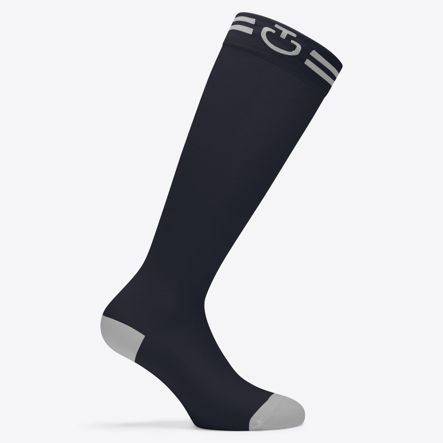 Chaussettes Cavalleria Toscana "logo" - Noir