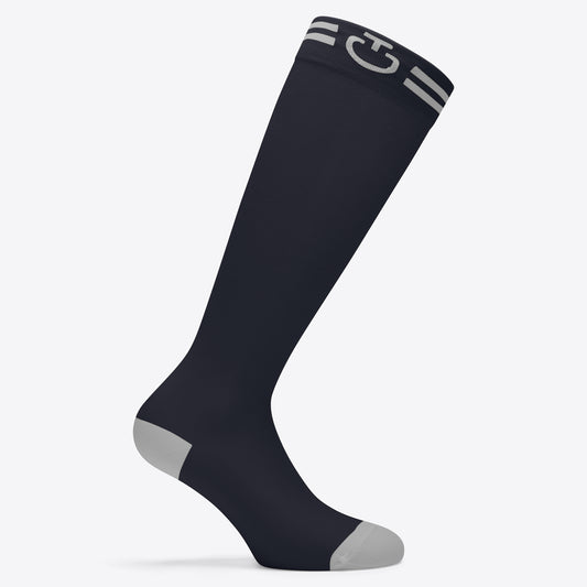 Chaussettes Cavalleria Toscana "logo" - Noir