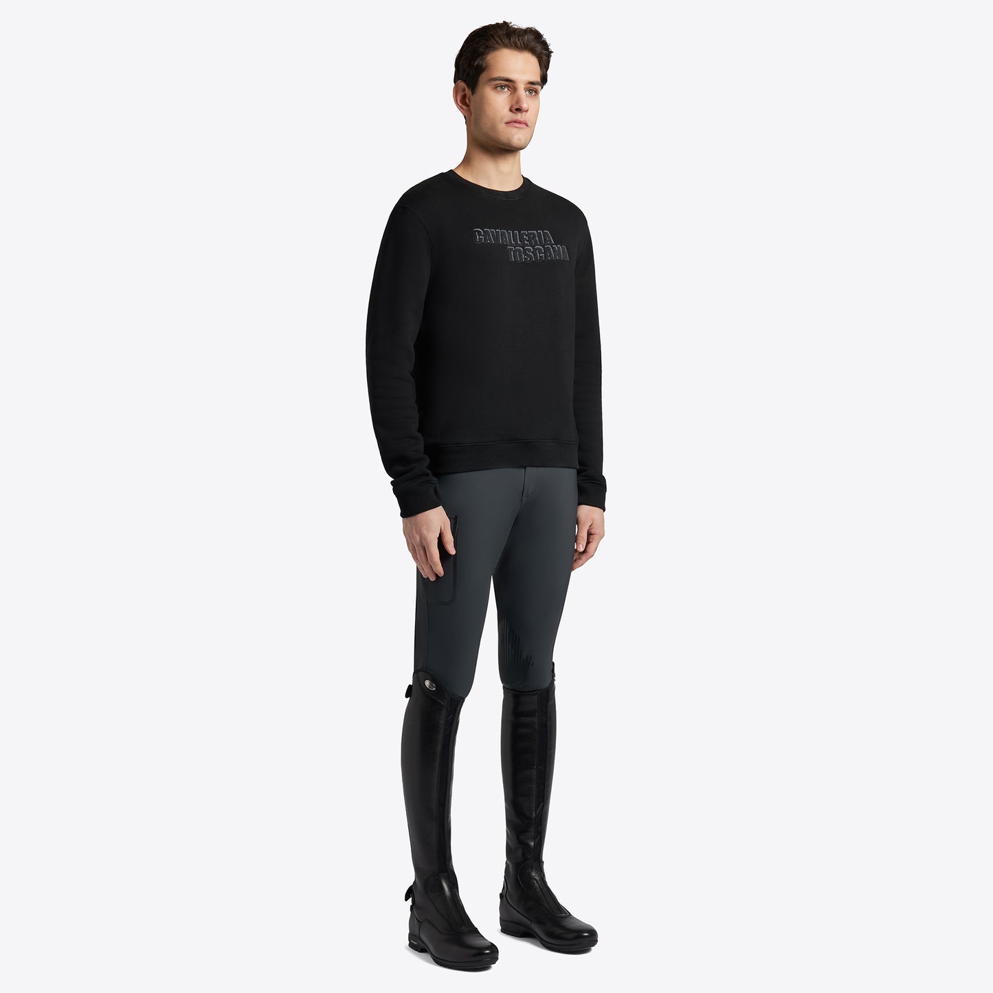 Sweat Cavalleria Toscana "Crew" - Homme