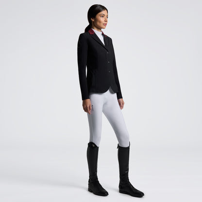 Veste de concours R-EVO Cavalleria Toscana Noir et bordeaux