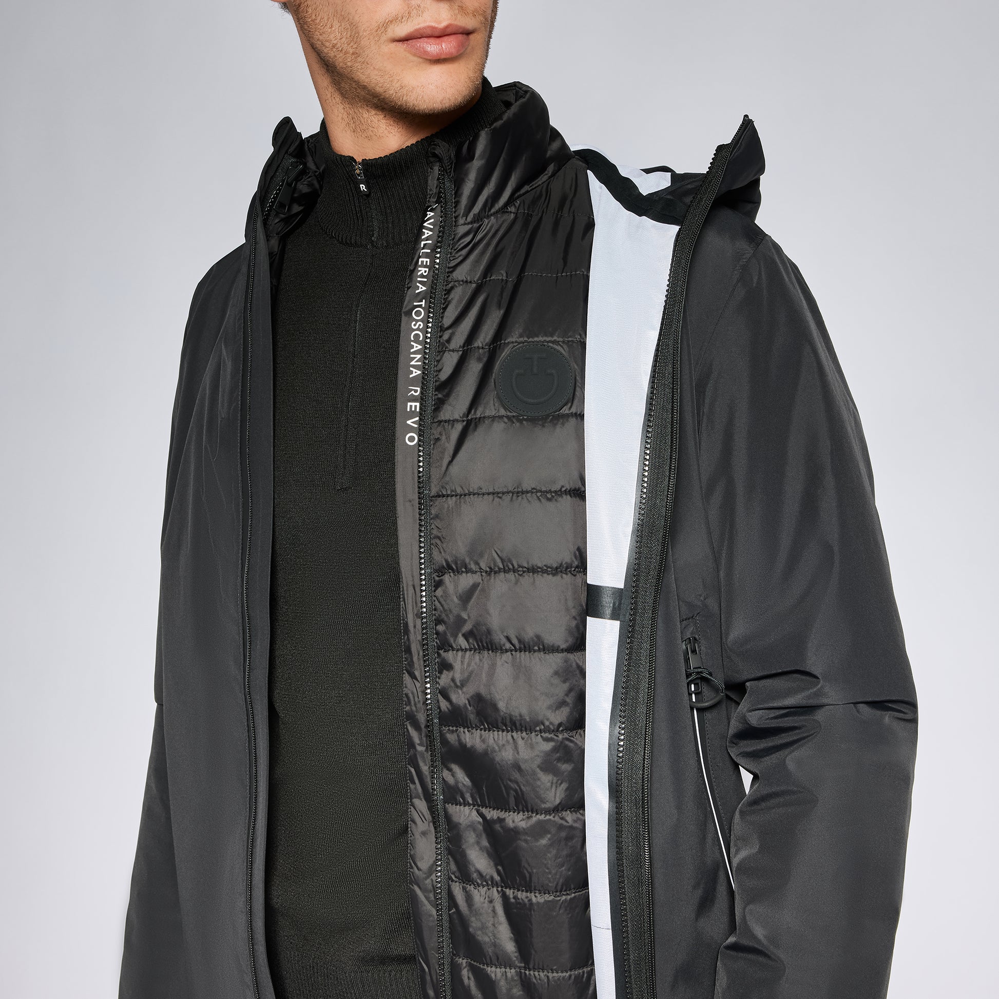 Veste softshell Hood Performance homme Cavalleria Toscana Veste softshell Hood Performance homme Cavalleria Toscana