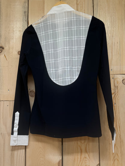 Chemise de concours Cavalleria Toscana "Sheer Black"