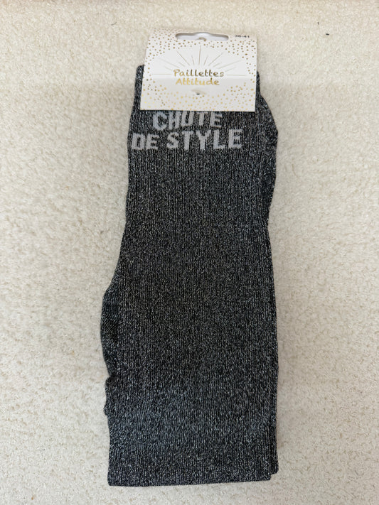 Chaussettes Paillettes "Chute de Style"