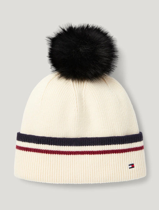 Dean Pom Pom Beanie ECRU