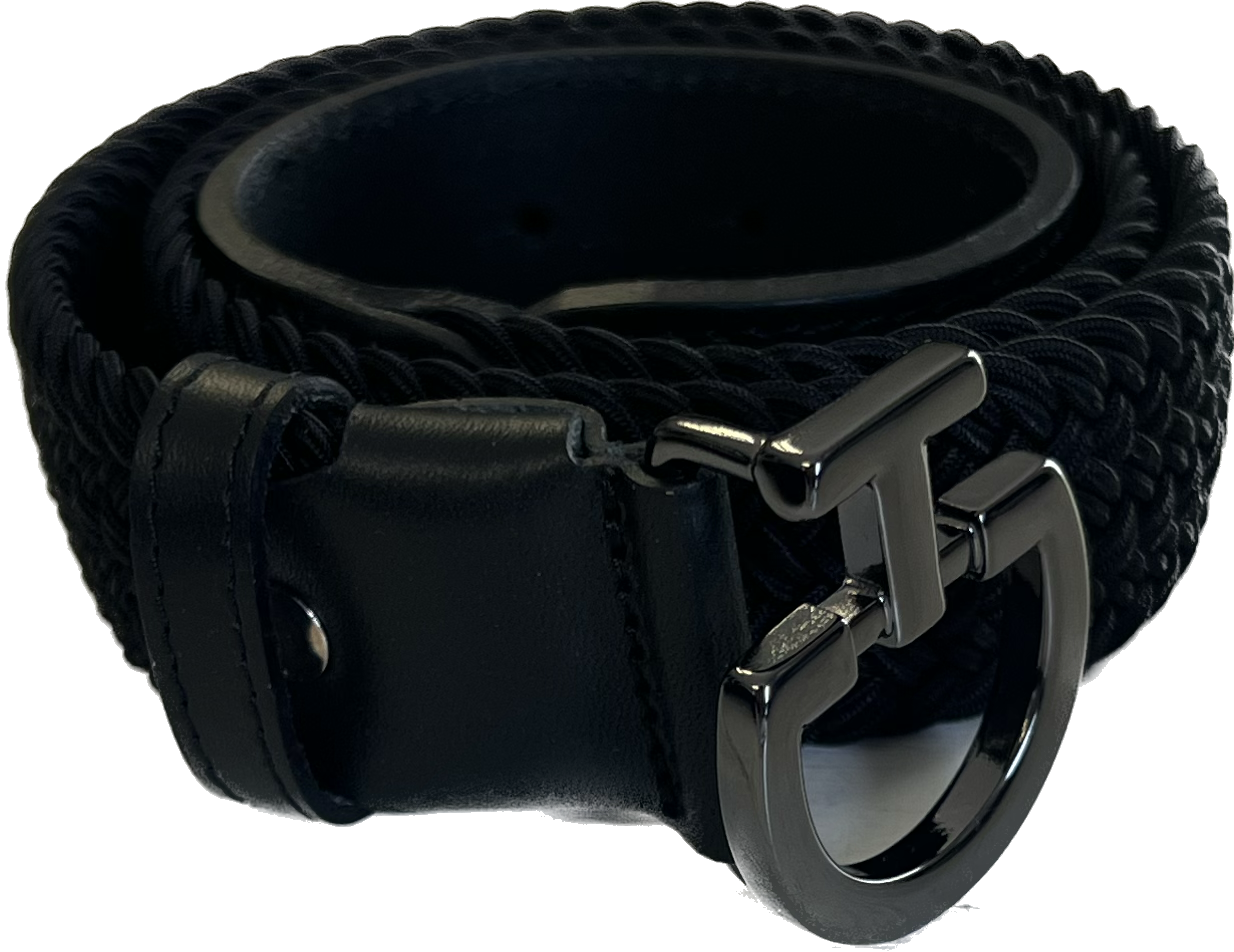 Ceinture Cavalleria Toscana "Claps" Noir