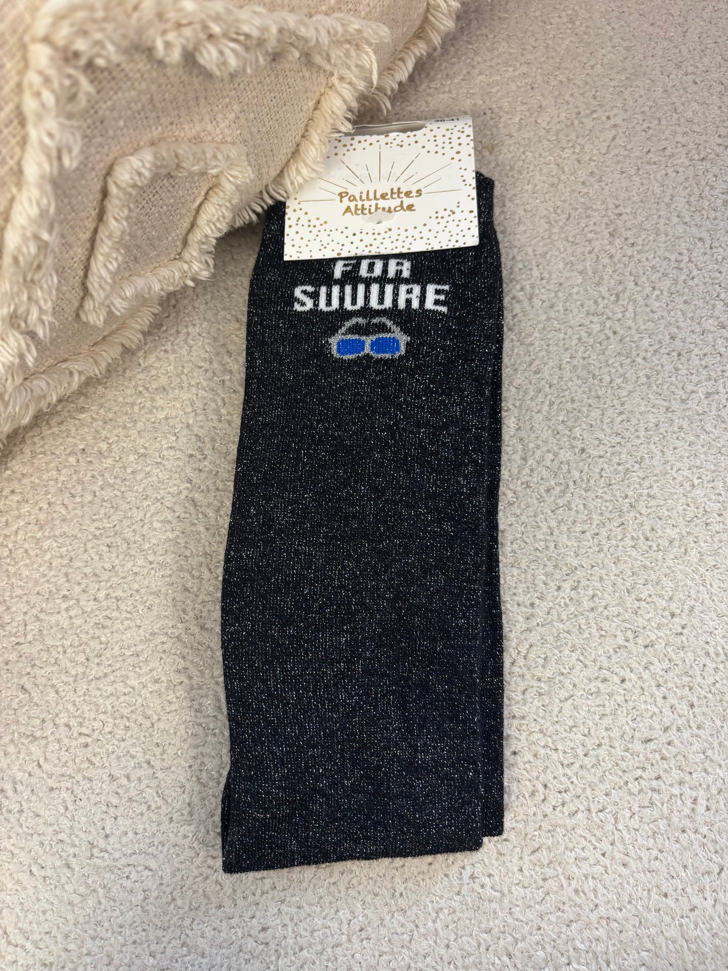 Chaussettes Paillettes "For suuure"