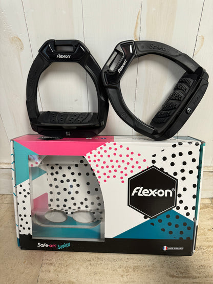 Etriers Flex-on Safe-on Junior noir