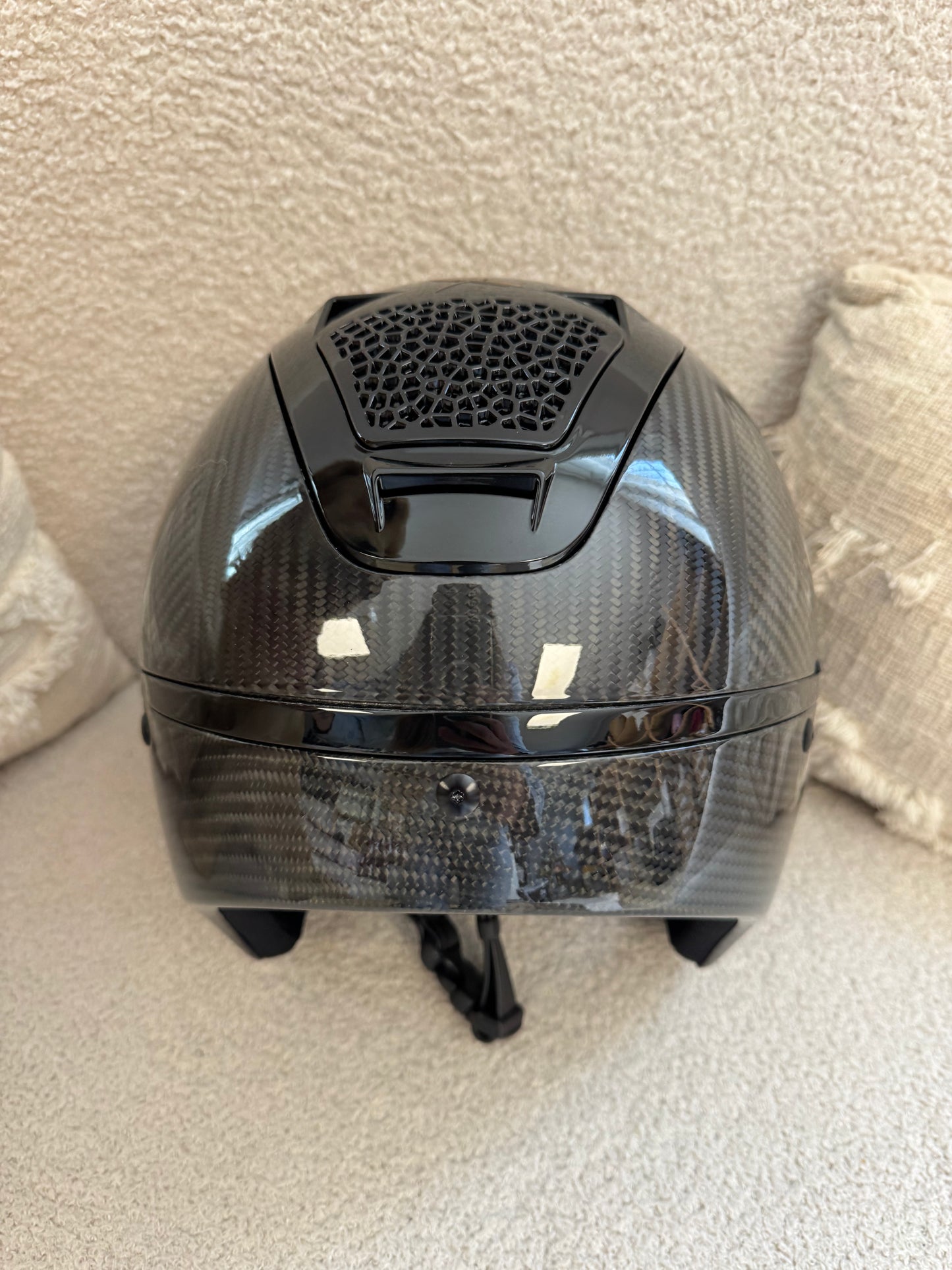 Casque Freejump "Voronoï" -  Noir Carbon Grande visière
