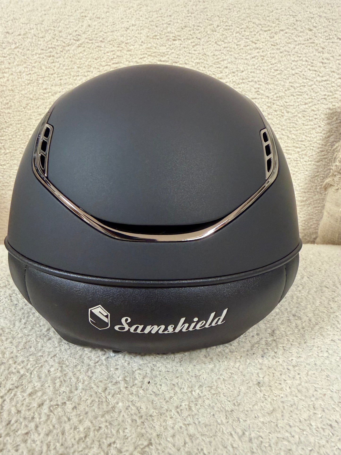 Casque Samshield Miss shield Shadow 2.0 Frontal band "Chevron Swarovski"