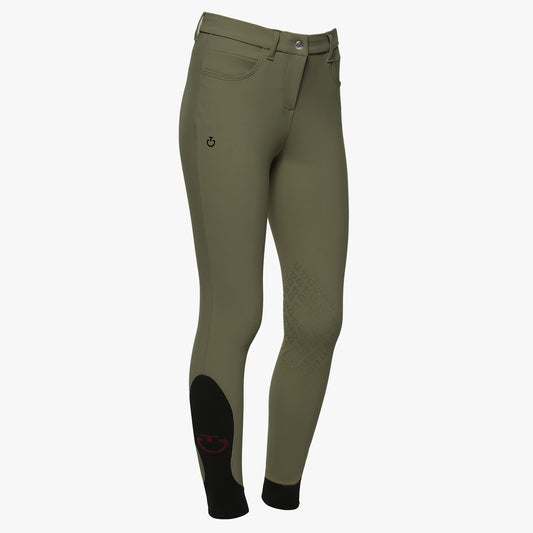 Pantalon  Cavalleria Toscana "color grip" - Winter Moss - ENFANT