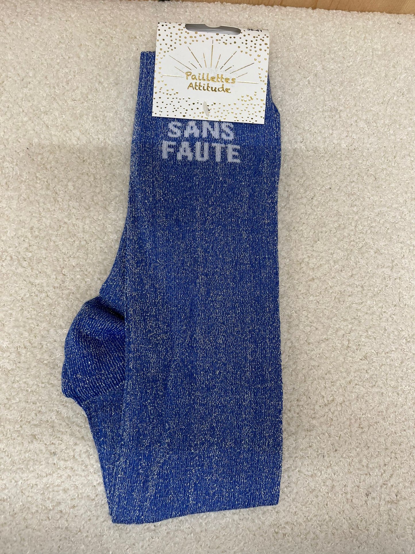 Chaussettes Paillettes "Sans faute"