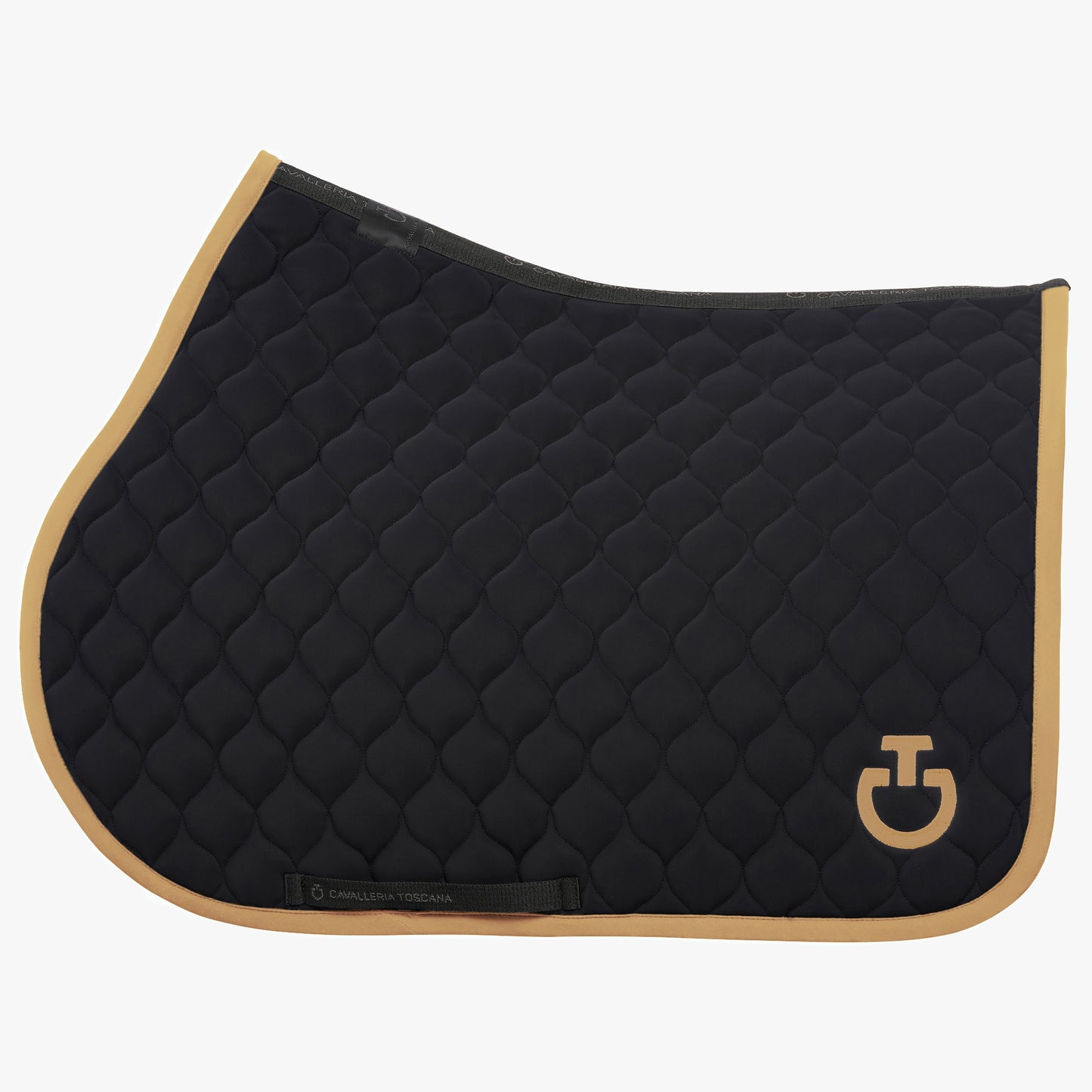 Tapis Cavalleria Toscana " Circular" - Noir/Tan
