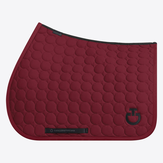 Tapis Cavalleria Toscana "Circle" - Bordeaux