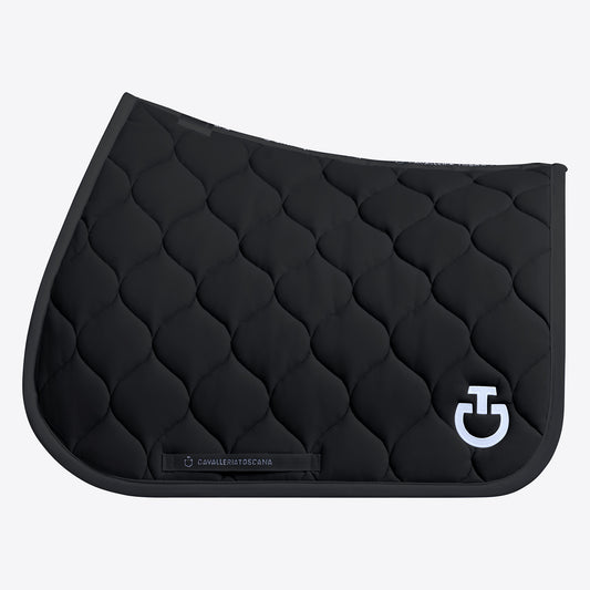 Tapis Cavalleria Toscana "New circular"-Noir