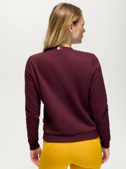Sweat-shirt bordeaux foncé « Campus » - Tommy Hilfiger