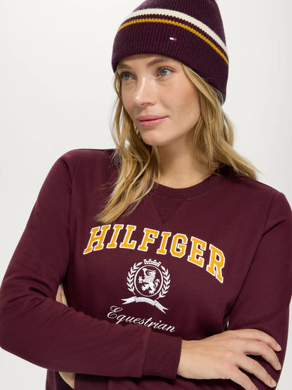 Sweat-shirt bordeaux foncé « Campus » - Tommy Hilfiger