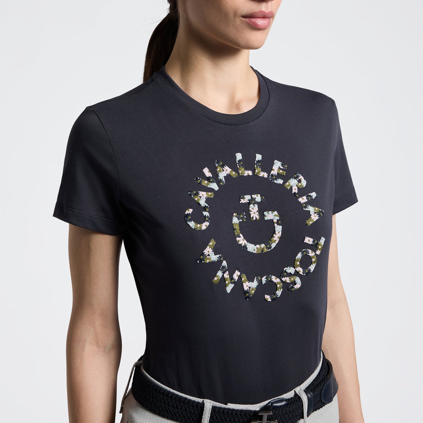 T-shirt Cavalleria Toscana "Floral" -