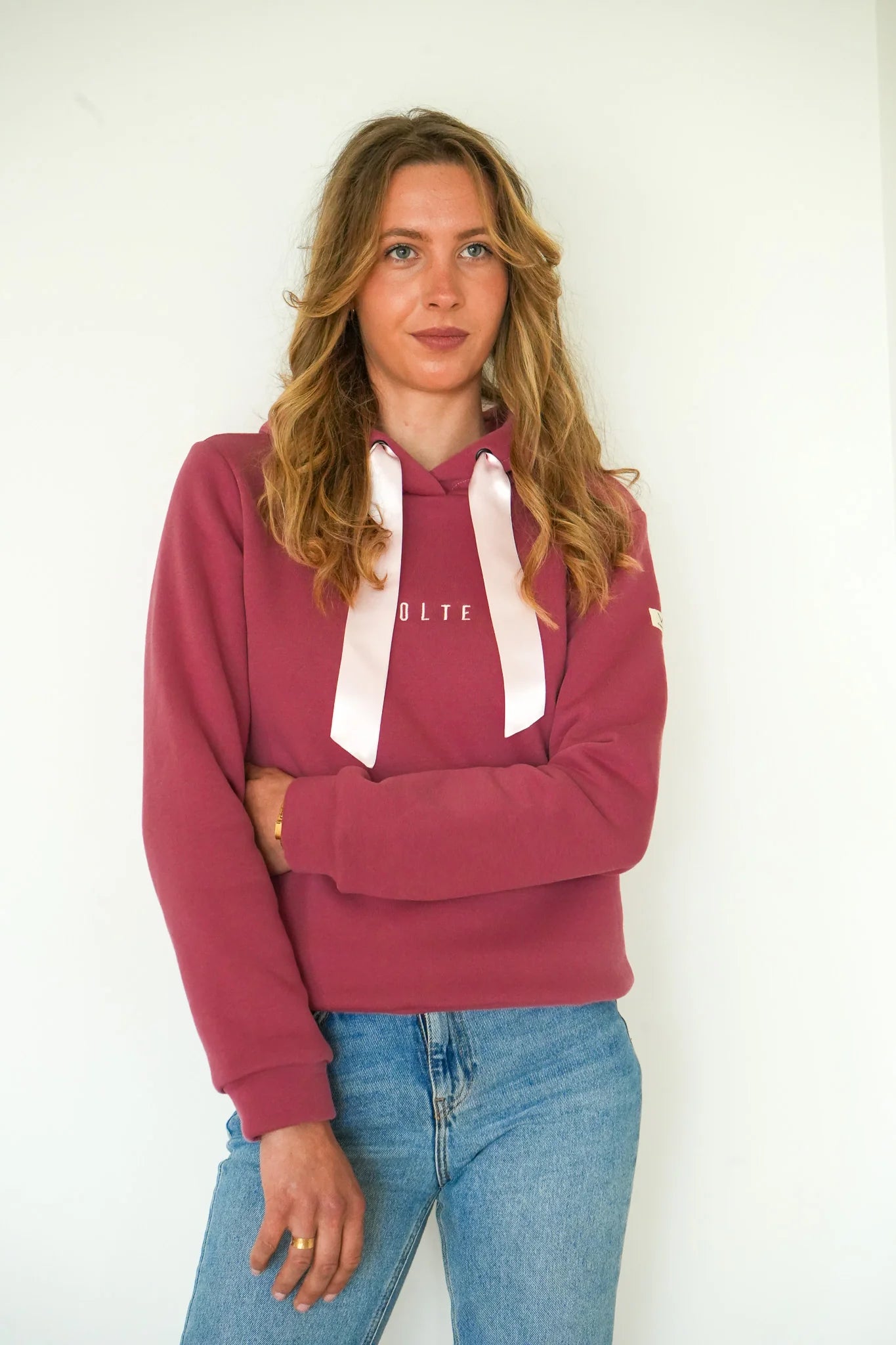 Sweat Volte " Le Délicat" - framboise
