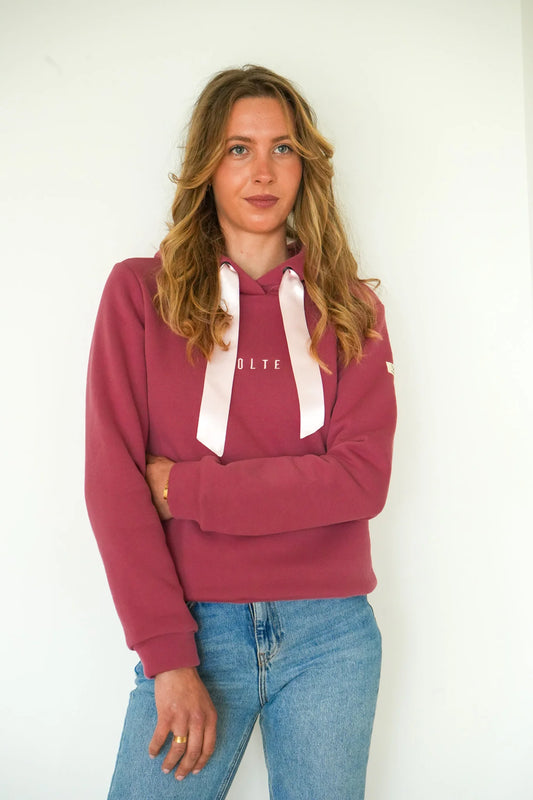 Sweat Volte " Le Délicat" - framboise