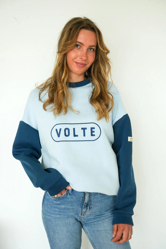 Pull Volte "L'original" - bleu
