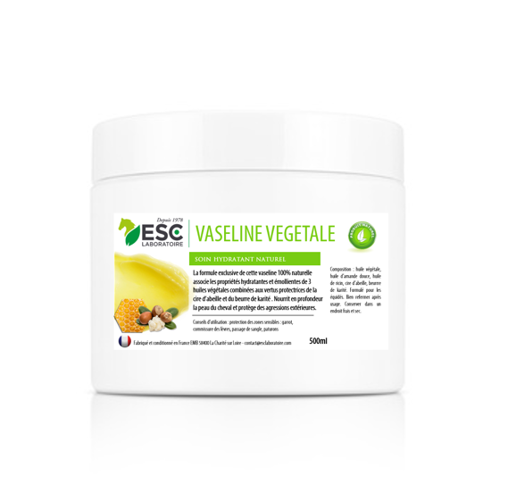 Vaseline ESC Laboratoire à la base de cire d'abeille et beure de Karité