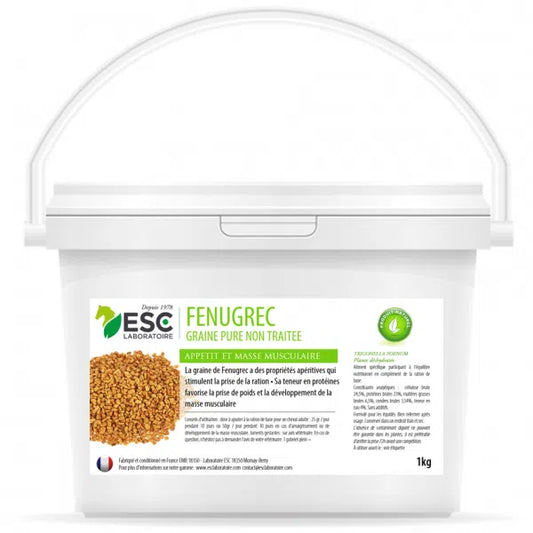 Fenugrec: État et muscles cheval – Source de protéines