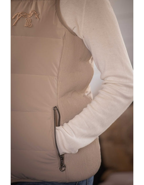 Blouson PL-Louxia sans manches - Taupe
