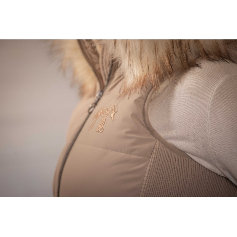 Blouson PL-Louxia sans manches - Taupe