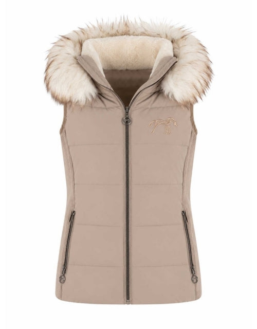 Blouson PL-Louxia sans manches - Taupe