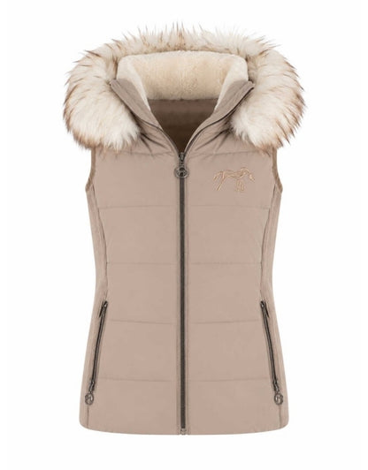 Blouson PL-Louxia sans manches - Taupe