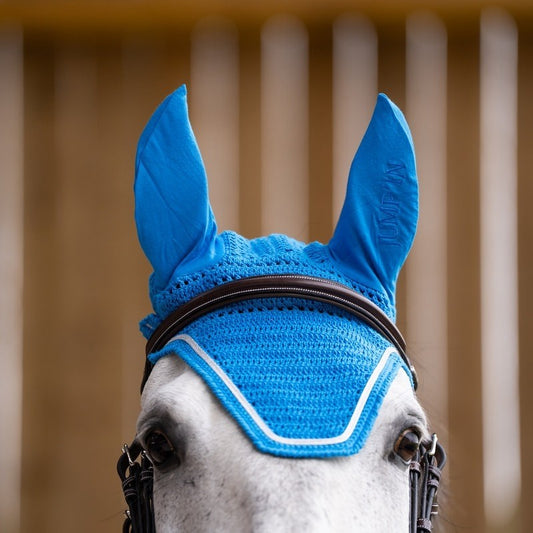 Bonnet Jum'pin "Balthazar" Bleu royal / lurex